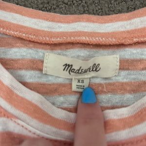 Madewell striped shirt